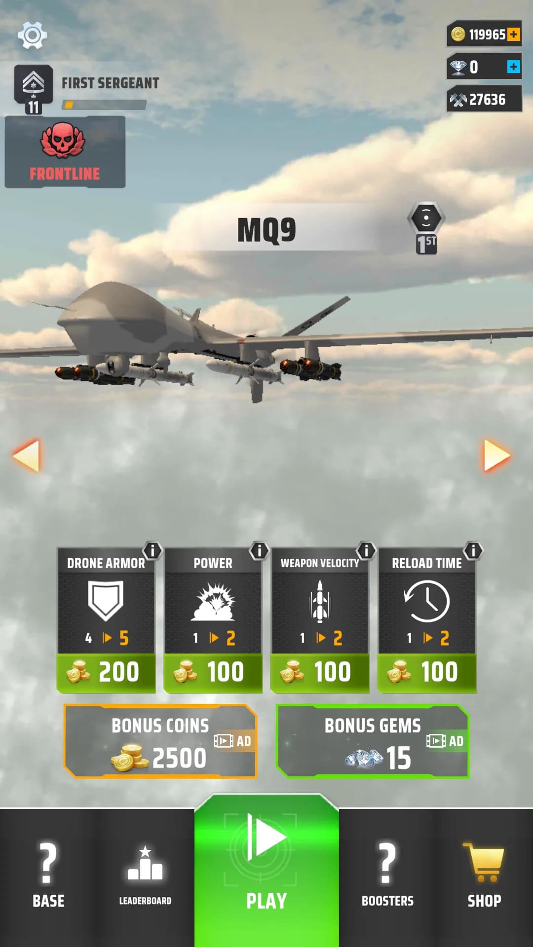 Drone Strike Military War 3D مهكرة — لقطة شاشة 5