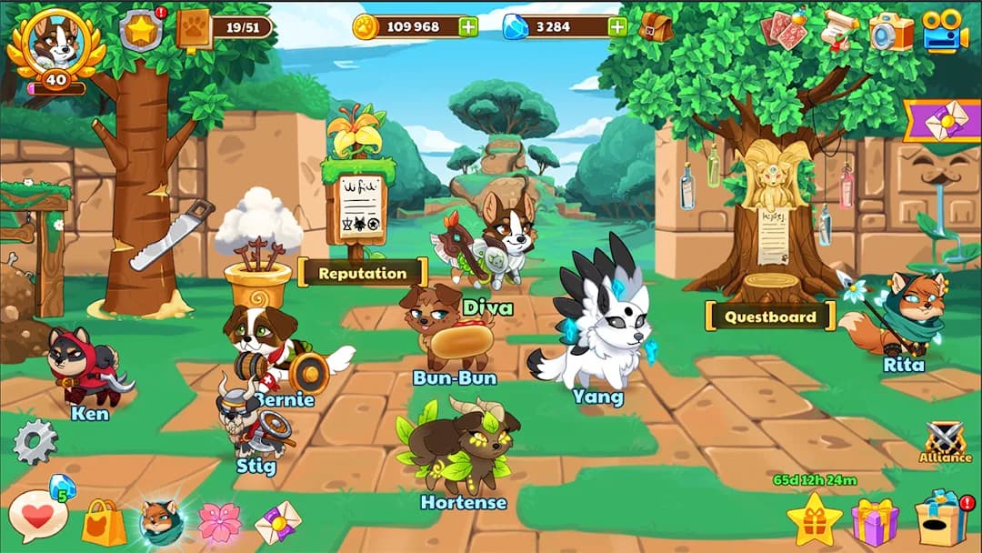 Dungeon Dogs مهكرة — لقطة شاشة 5
