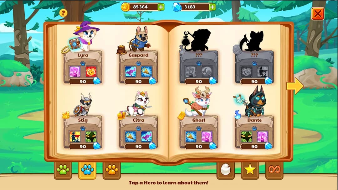 Dungeon Dogs مهكرة — لقطة شاشة 6