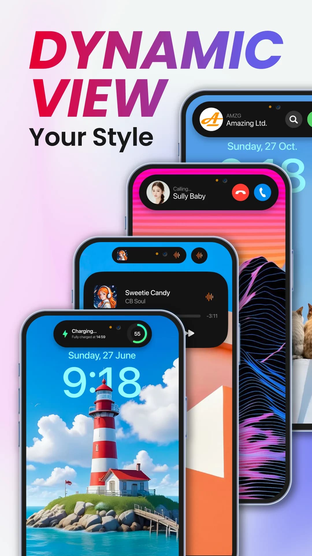 Dynamic View AZ مهكر — لقطة شاشة 1