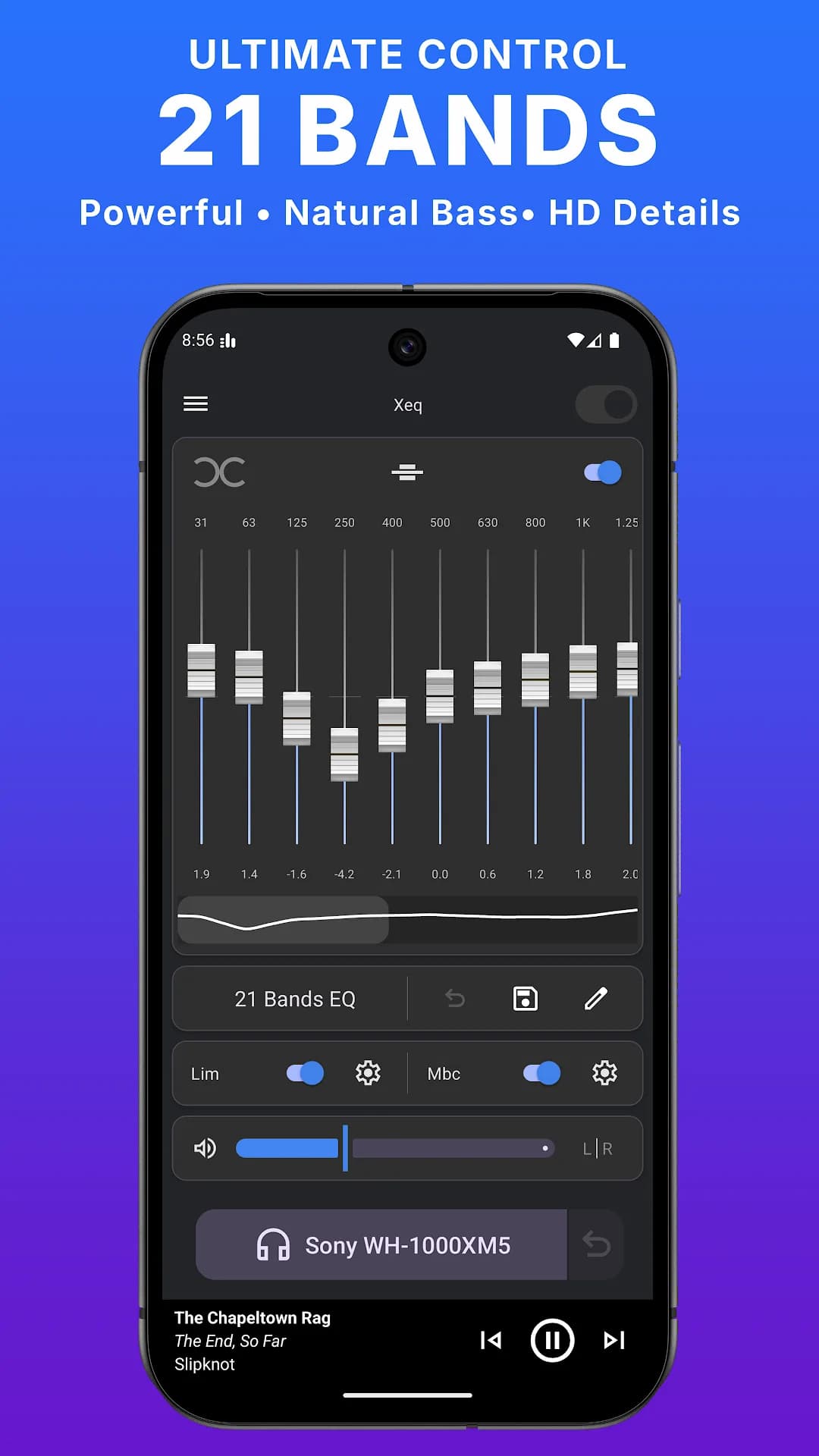Equalizer XEQ مهكر — لقطة شاشة 4