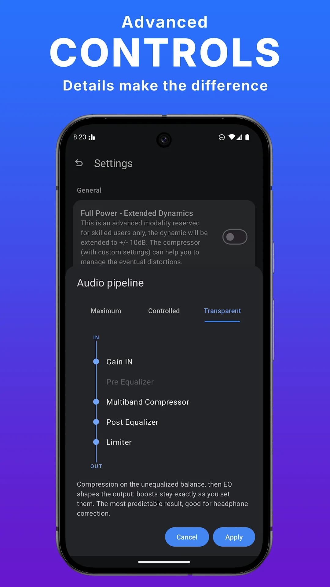 Equalizer XEQ مهكر — لقطة شاشة 8