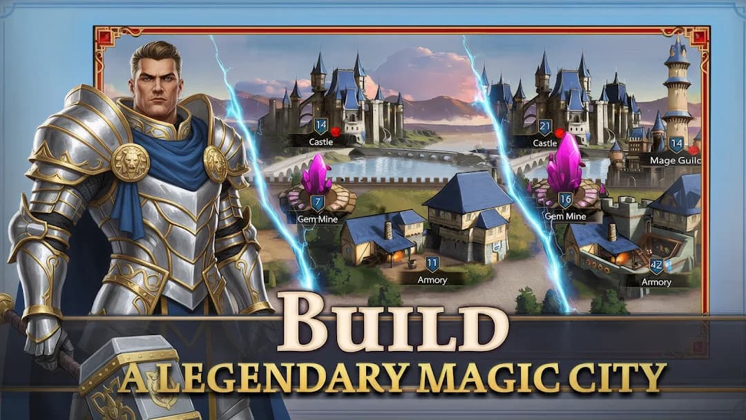 Era of Magic Wars مهكر — لقطة شاشة 1