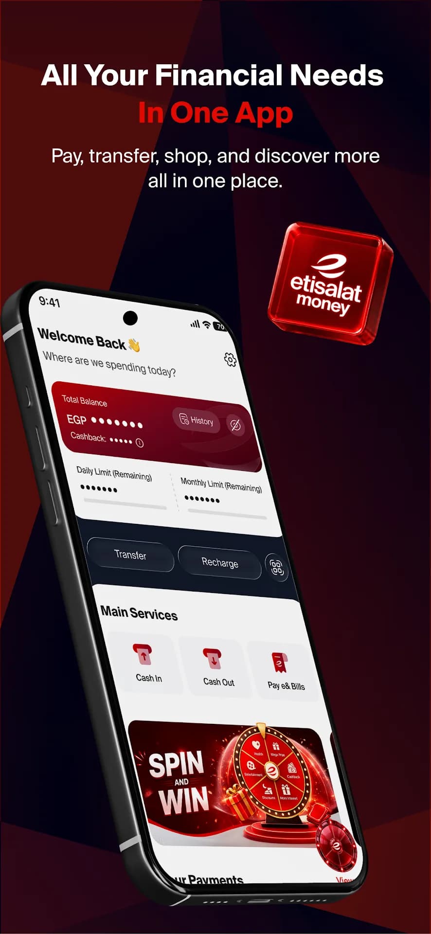 Etisalat Cash مهكر — لقطة شاشة 1