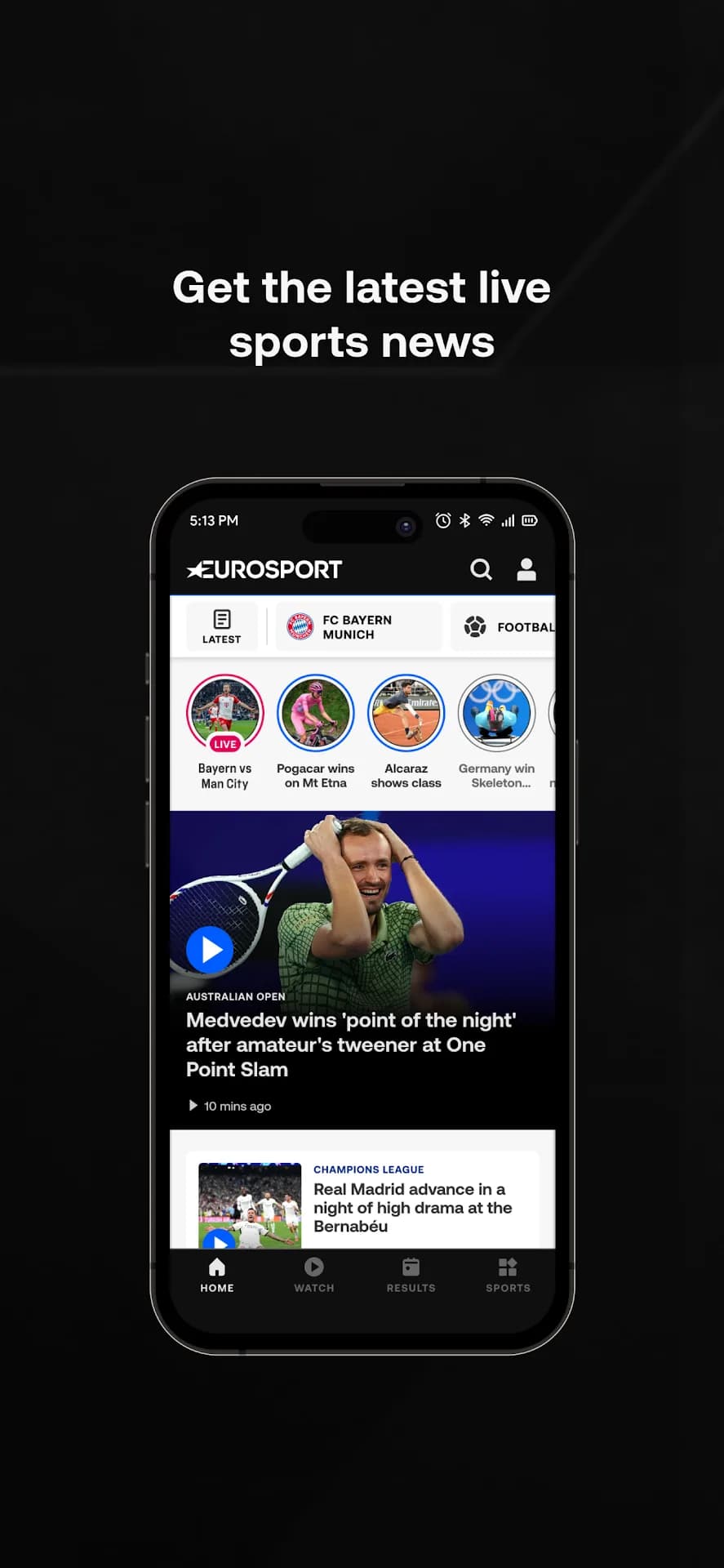 Eurosport مهكر — لقطة شاشة 3