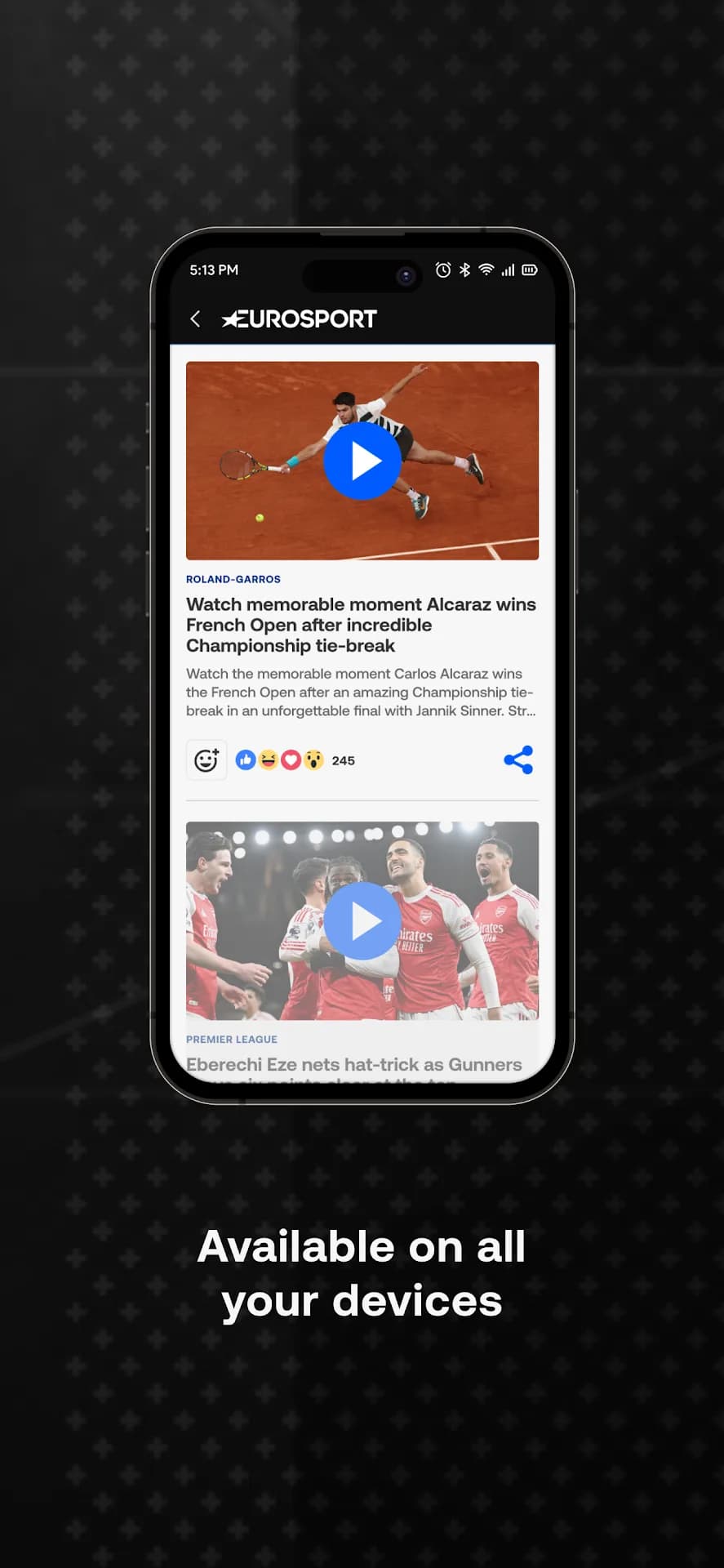 Eurosport مهكر — لقطة شاشة 6