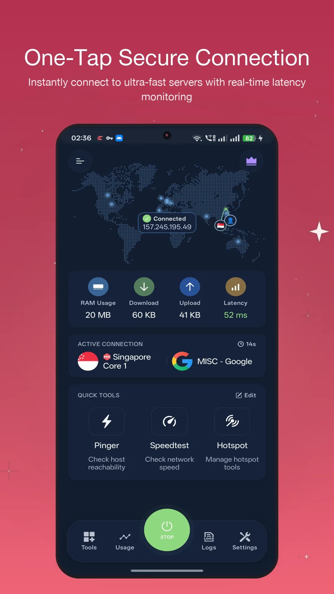 EUT VPN مهكر — لقطة شاشة 1