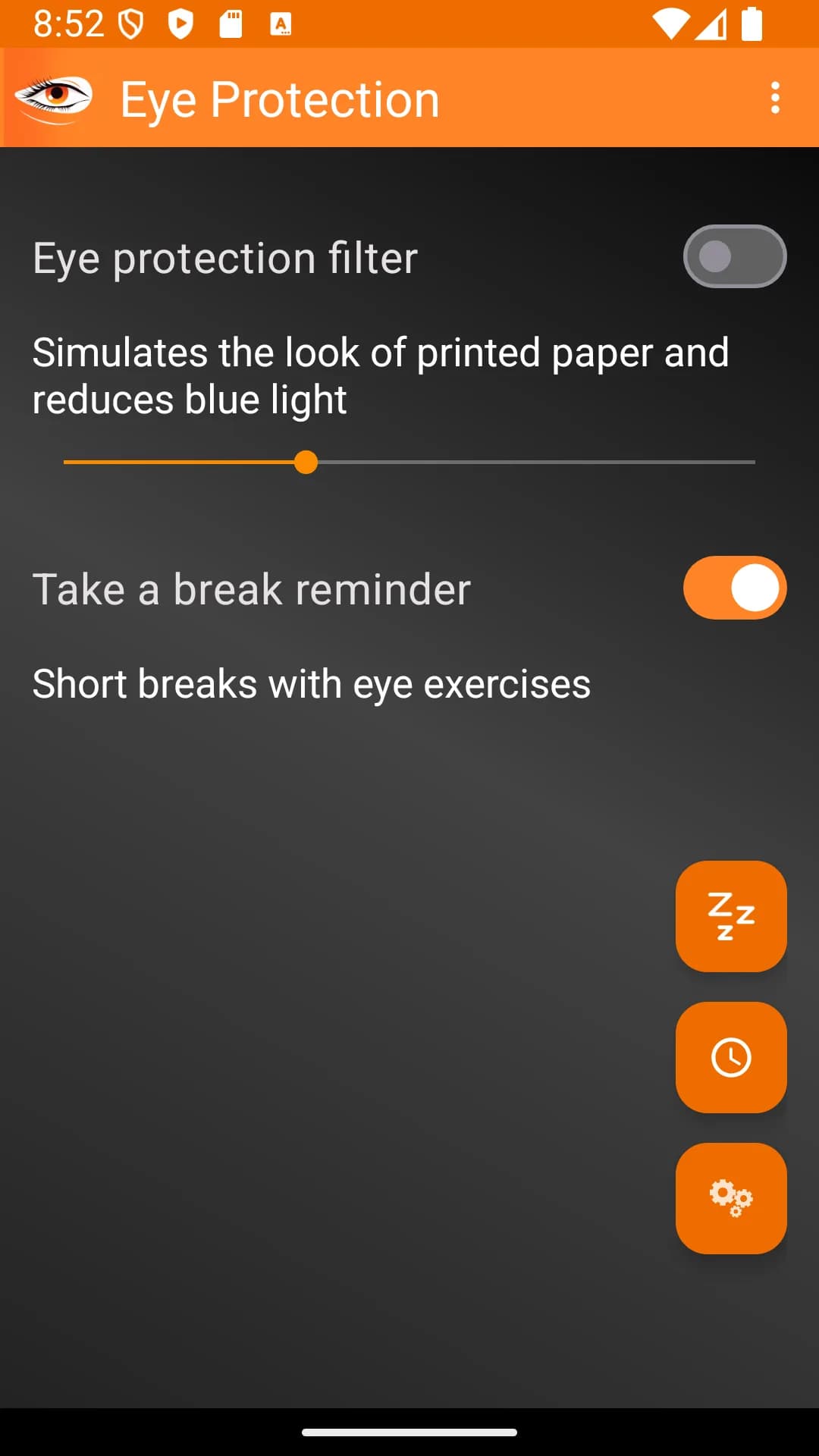Eye Protection مهكر — لقطة شاشة 1