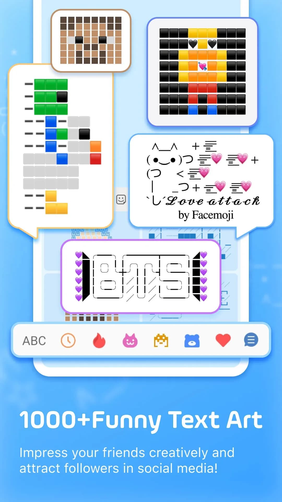 Facemoji Keyboard مهكر — لقطة شاشة 6
