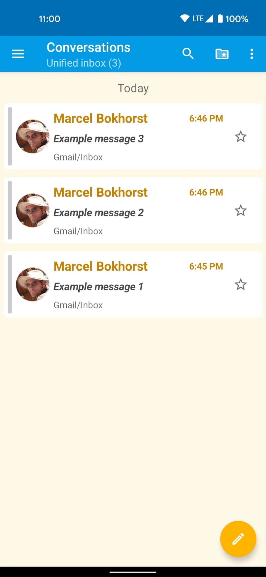 FairEmail مهكر — لقطة شاشة 3