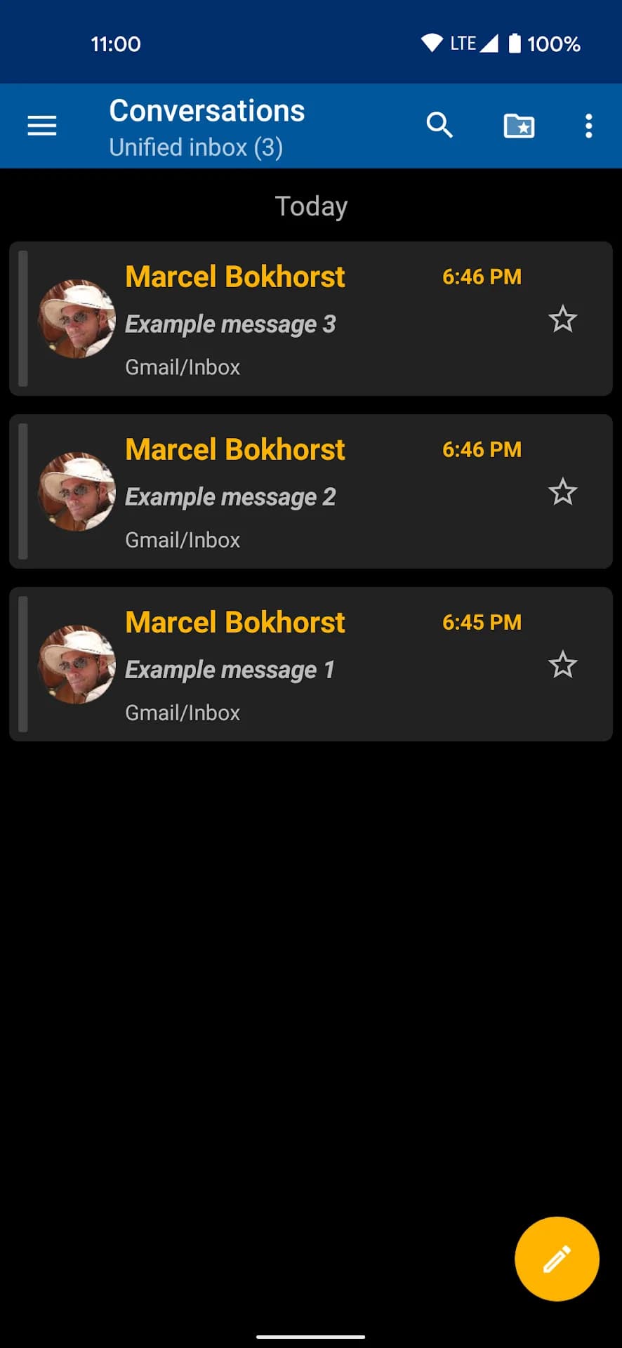 FairEmail مهكر — لقطة شاشة 5