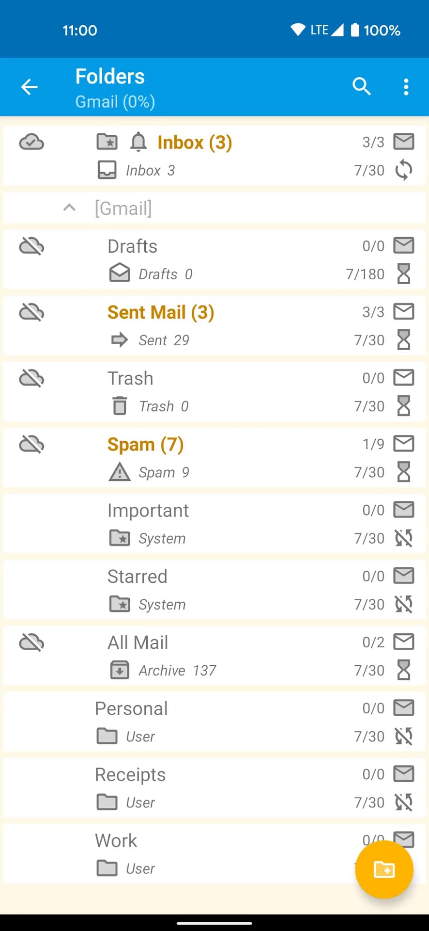 FairEmail مهكر — لقطة شاشة 7