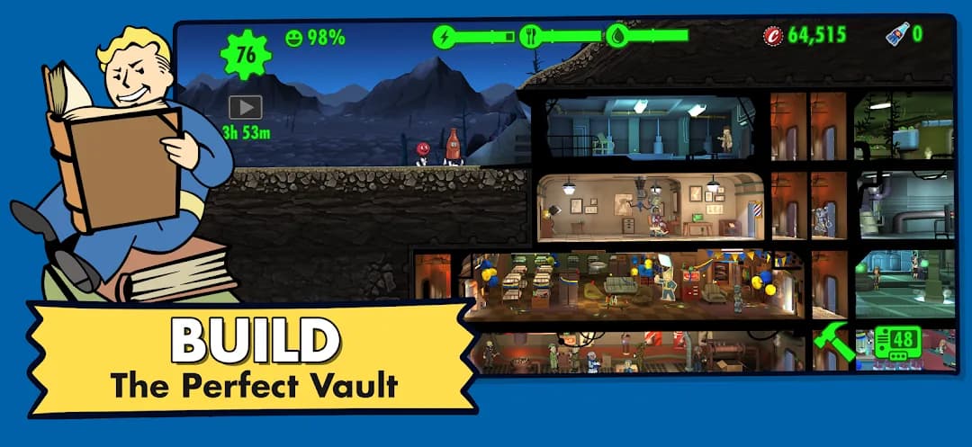 Fallout Shelter مهكرة — لقطة شاشة 3