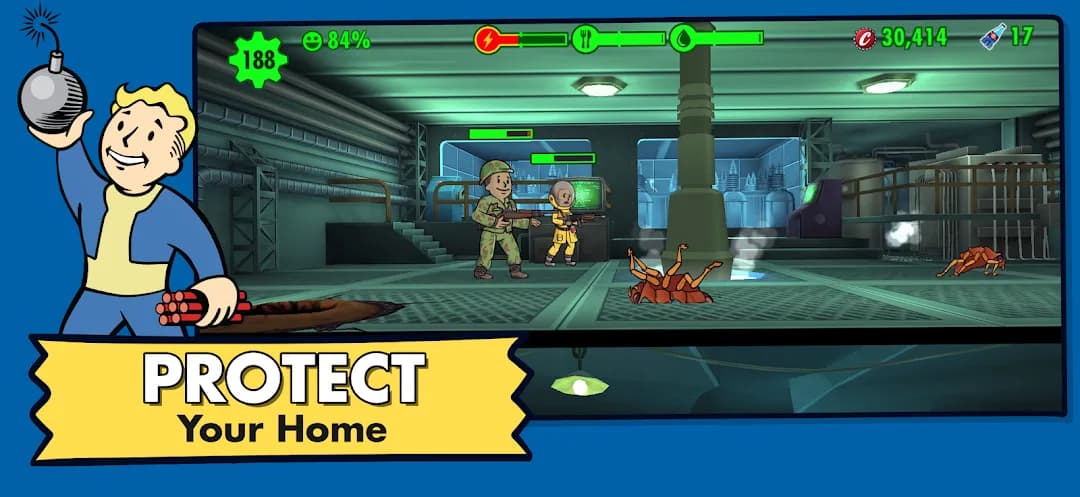 Fallout Shelter مهكرة — لقطة شاشة 5