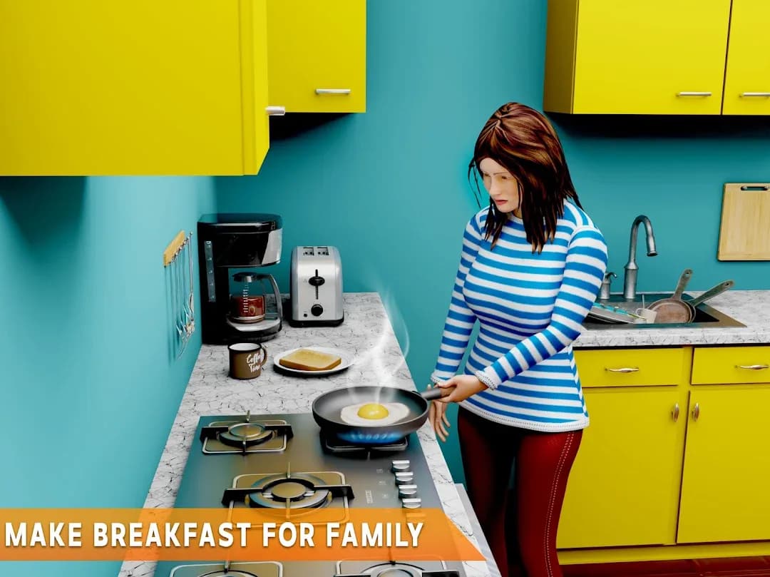 Family Simulator مهكرة — لقطة شاشة 7