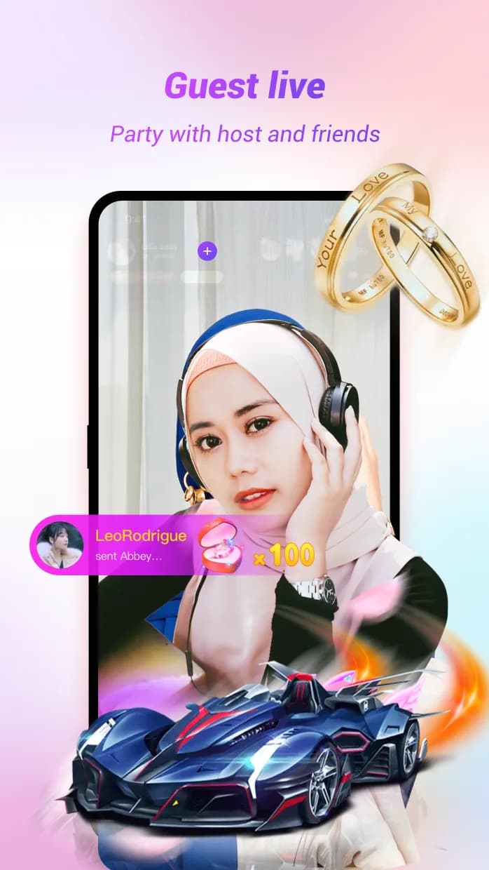 Fancy Live مهكر — لقطة شاشة 2