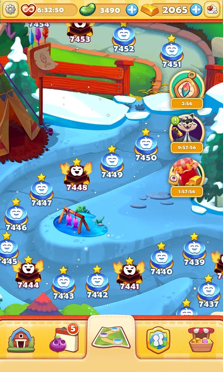 Farm Heroes Saga مهكرة — لقطة شاشة 5