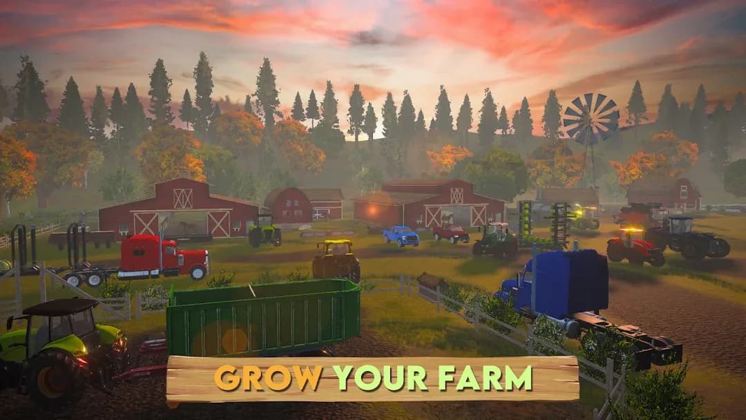Farm Simulator مهكرة — لقطة شاشة 5