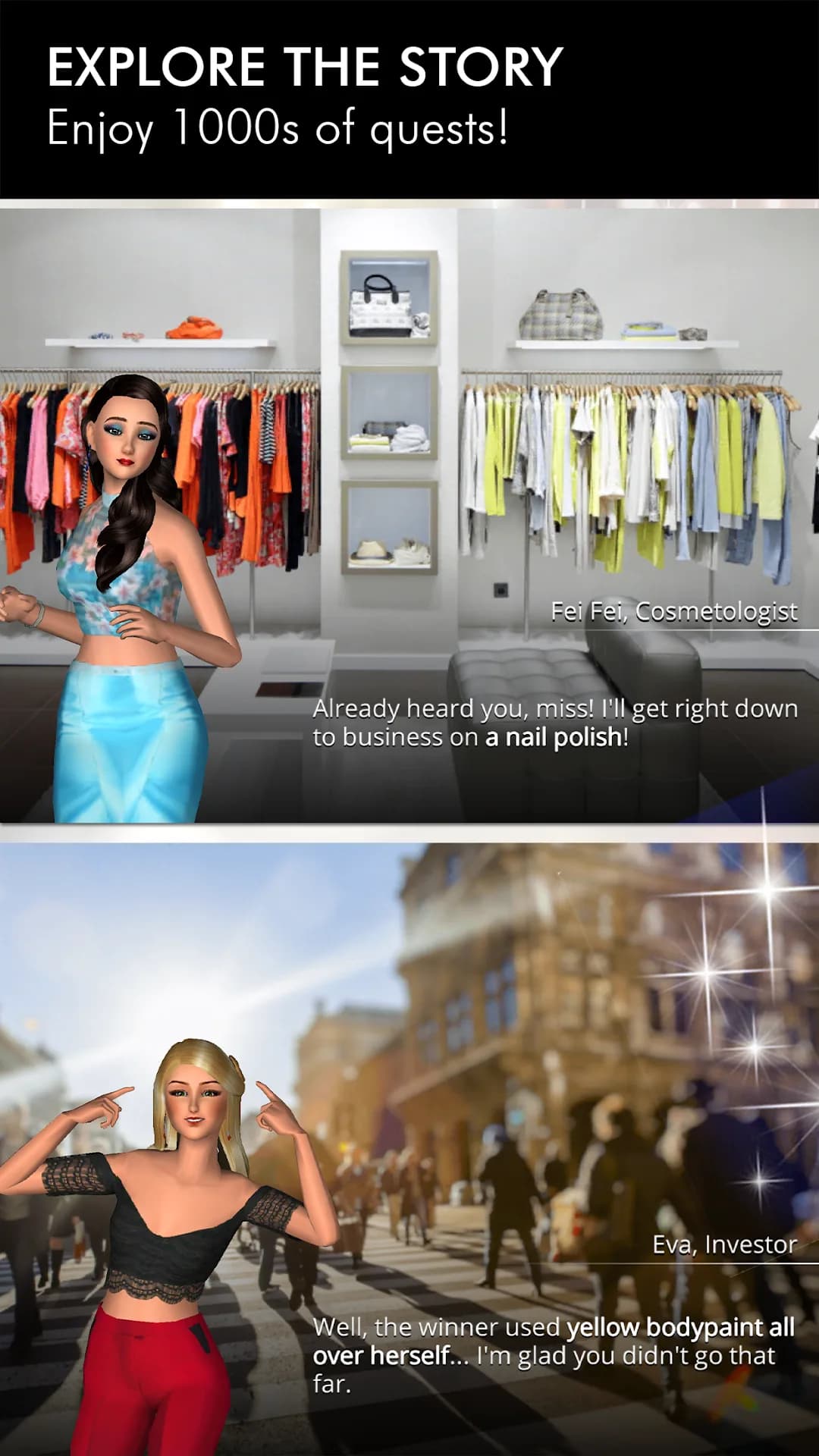 Fashion Empire مهكرة — لقطة شاشة 8