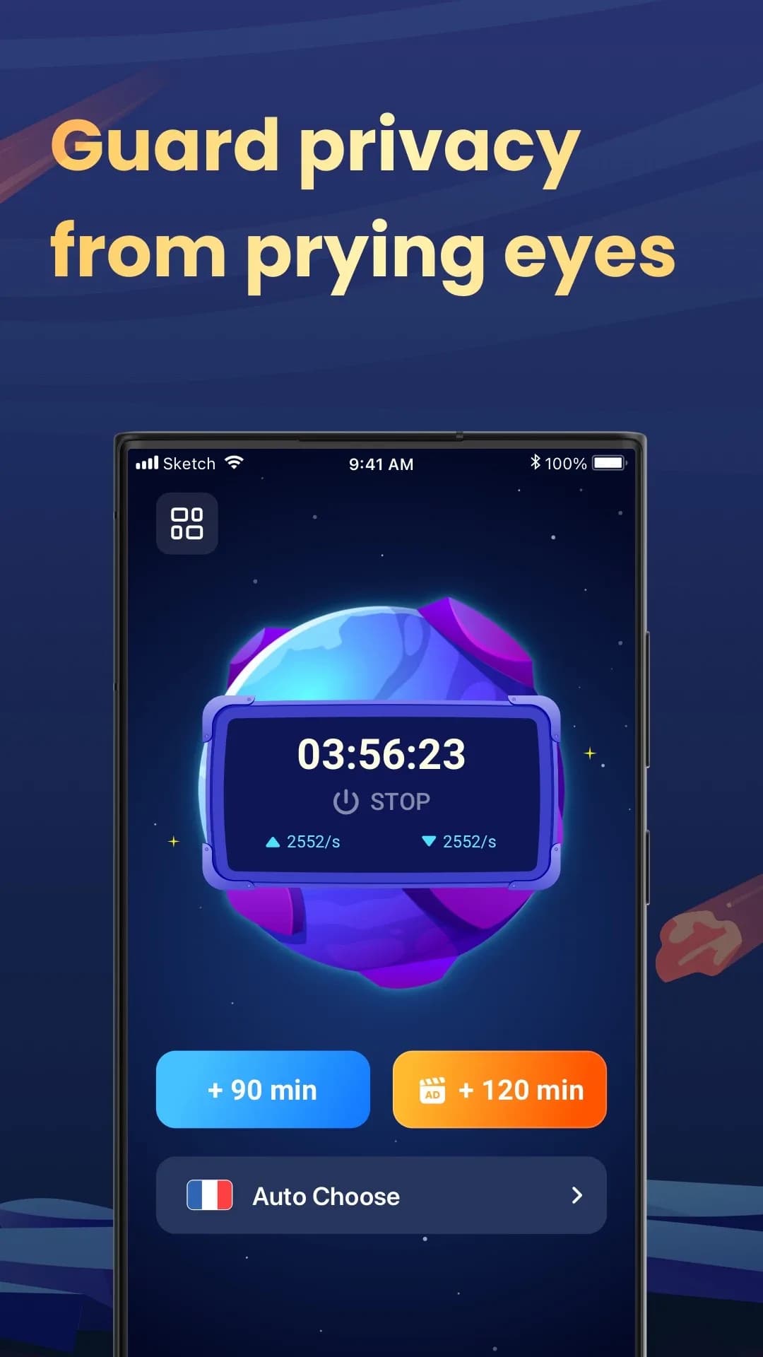 Fast VPN Pro مهكر — لقطة شاشة 3