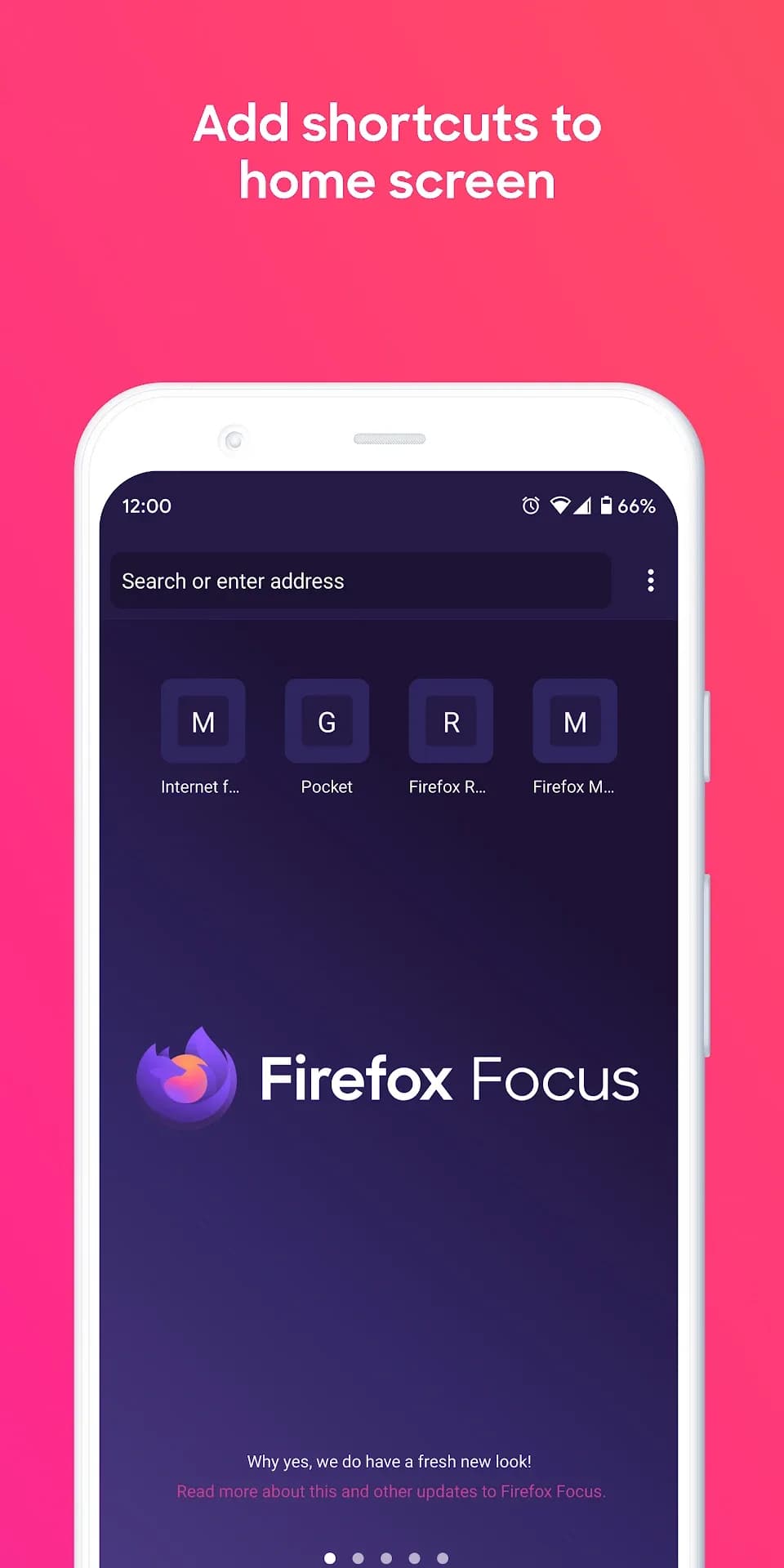 Firefox Focus مهكر — لقطة شاشة 5