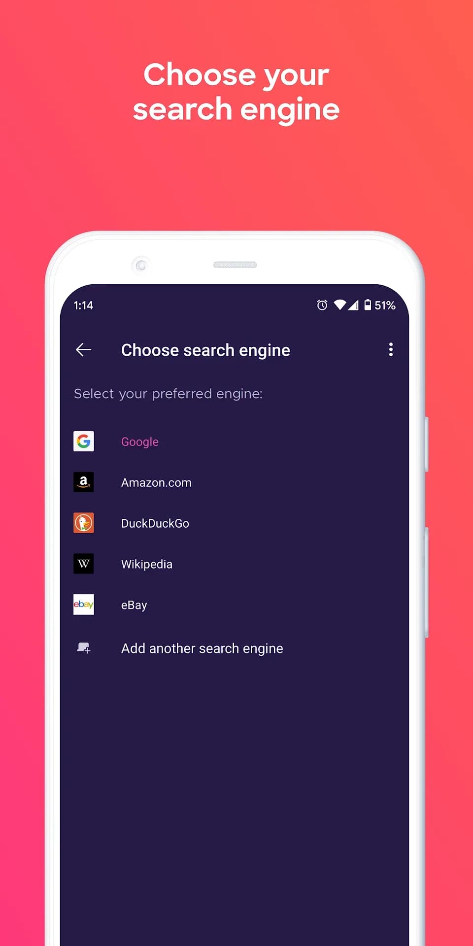 Firefox Focus مهكر — لقطة شاشة 6