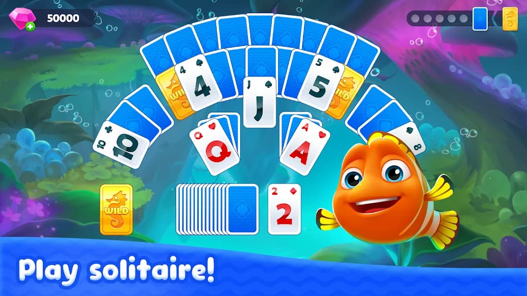Fishdom Solitaire مهكرة — لقطة شاشة 2
