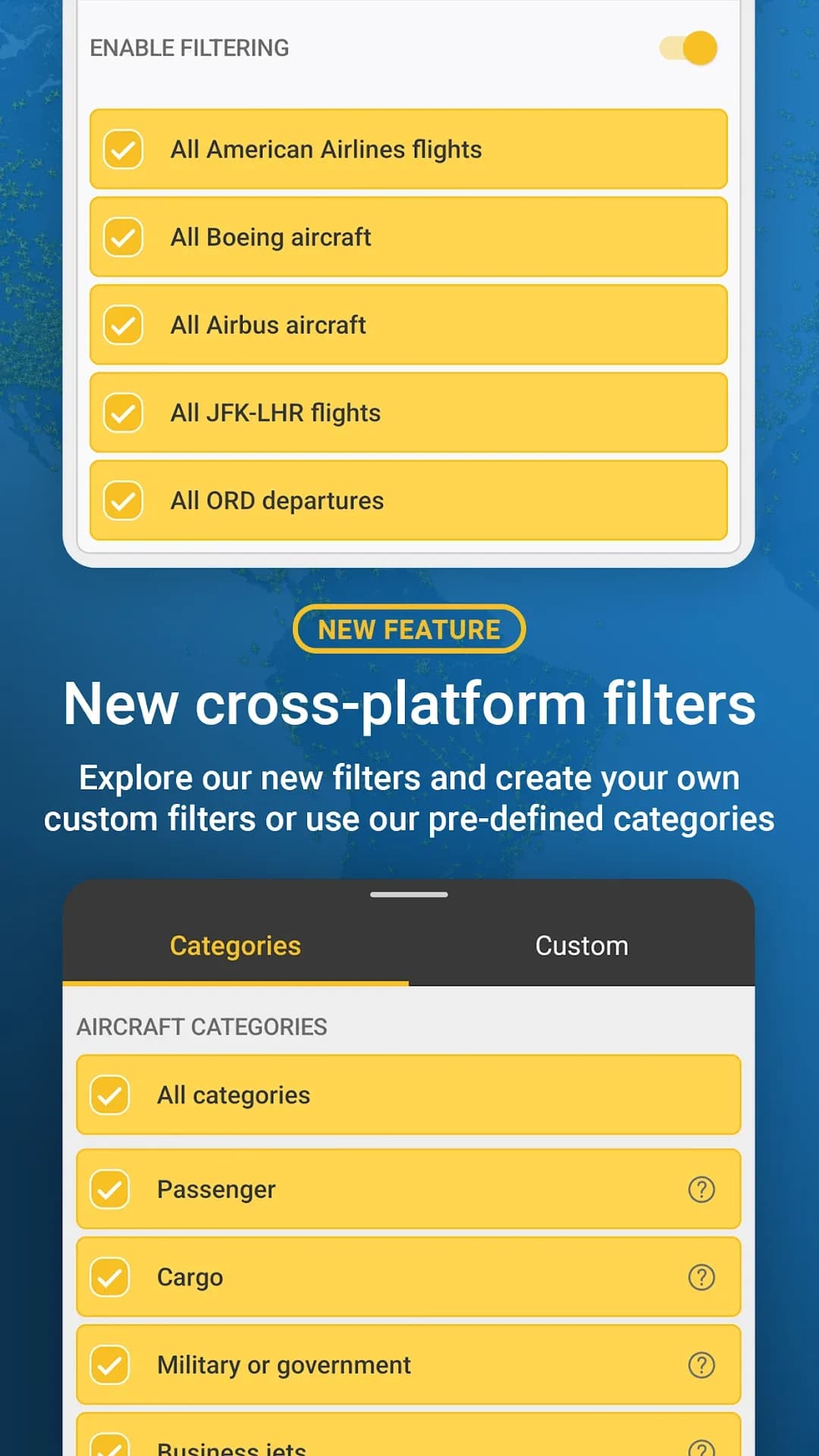 Flightradar24 مهكر — لقطة شاشة 3