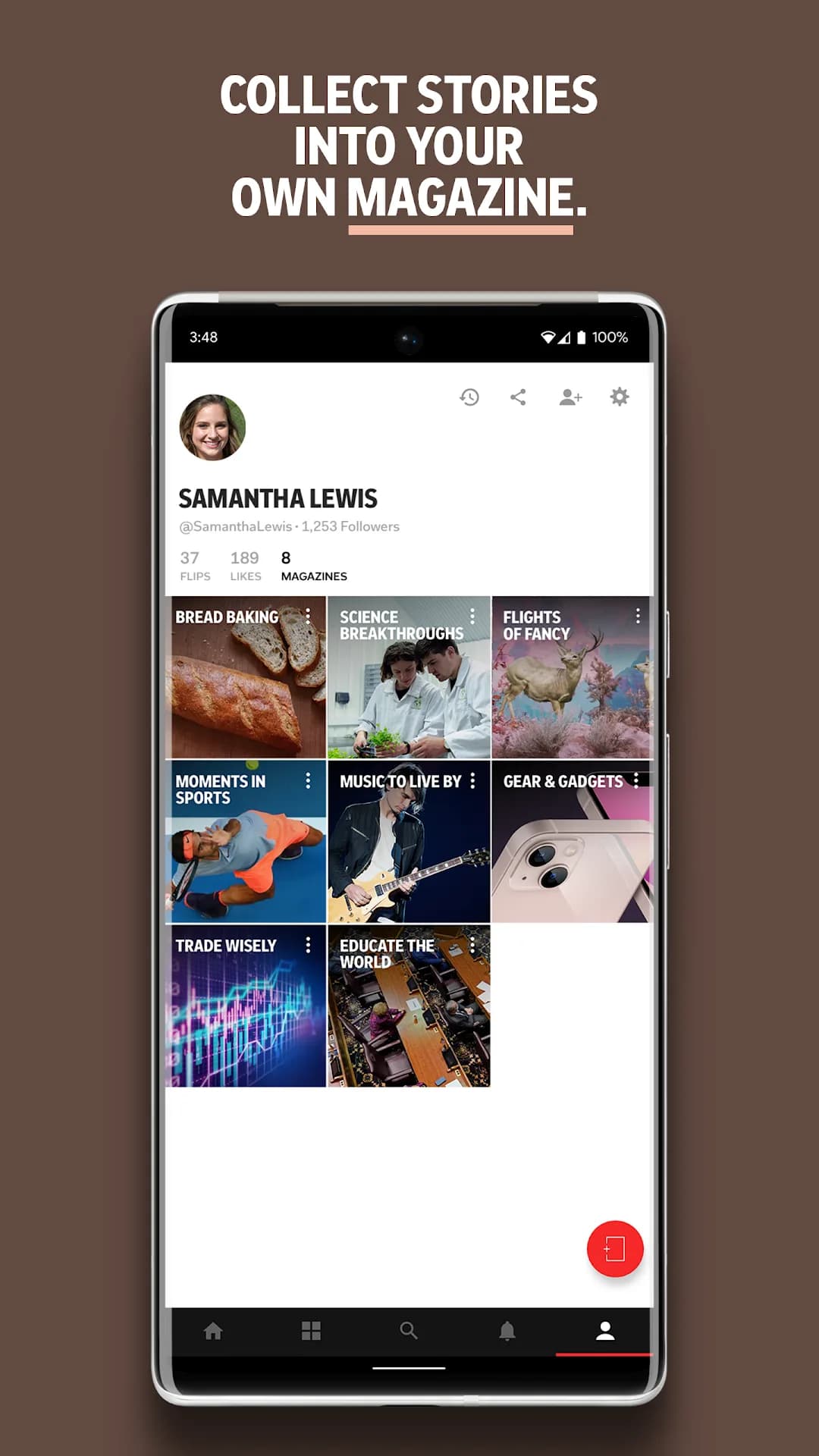 Flipboard مهكر — لقطة شاشة 4