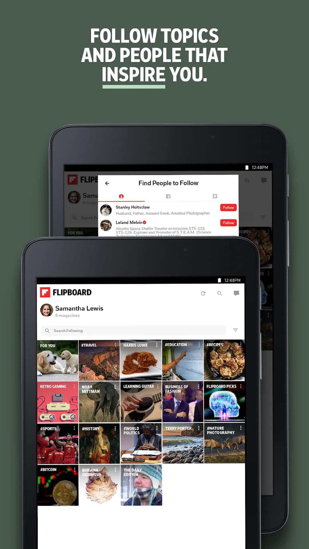 Flipboard مهكر — لقطة شاشة 8