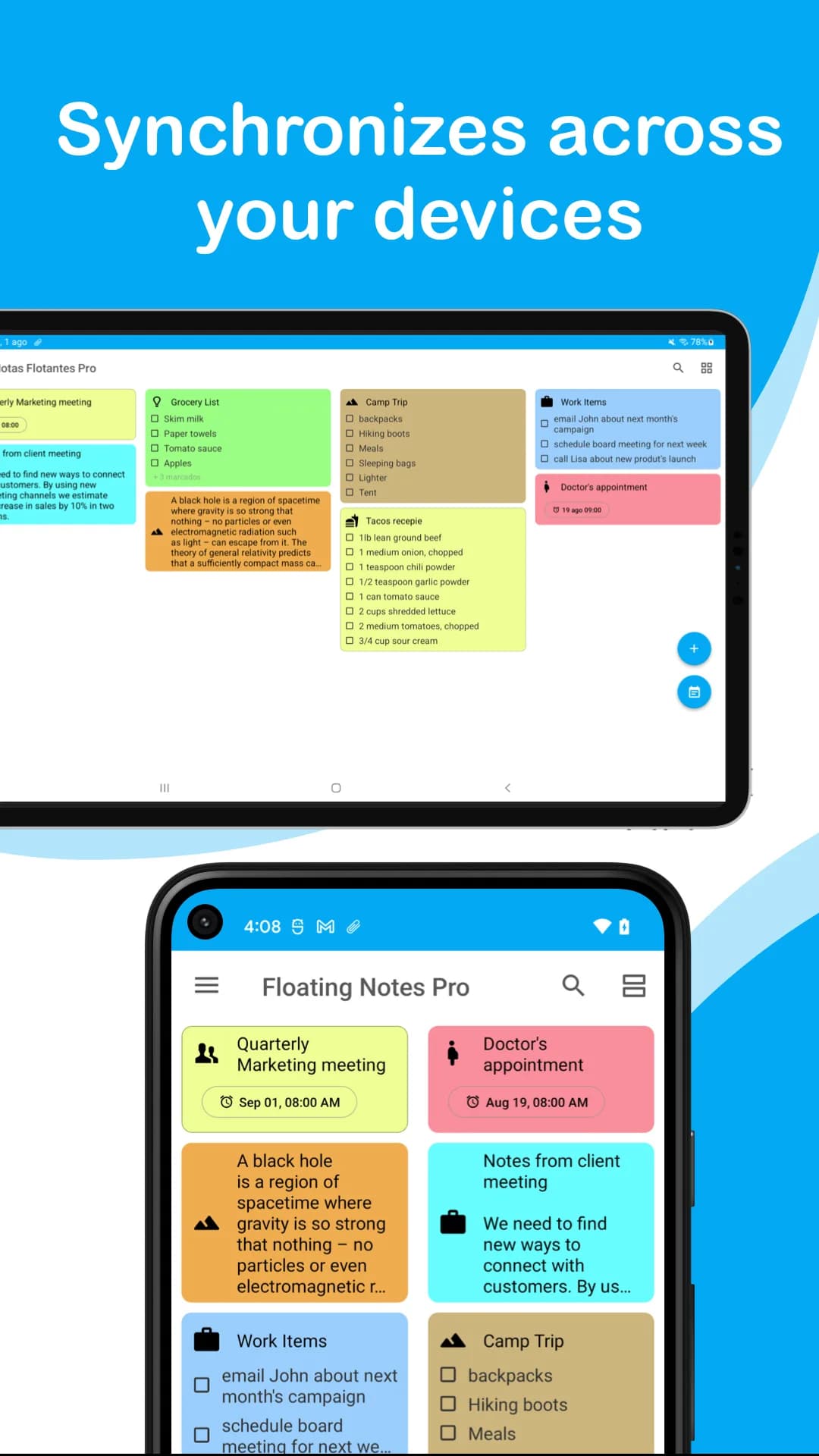 Floating Notes مهكر — لقطة شاشة 8