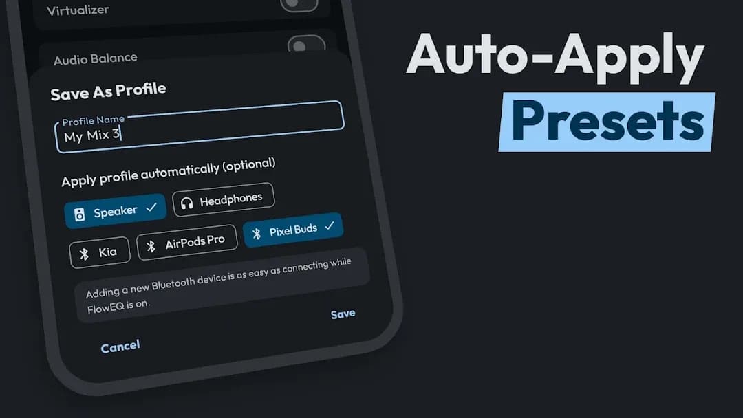 Flow equalizer مهكر — لقطة شاشة 5