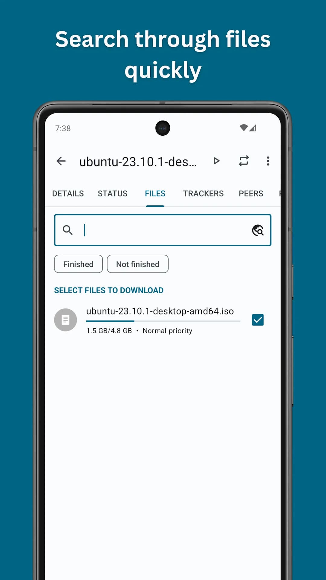 Flud+ Torrent Downloader مهكر — لقطة شاشة 5