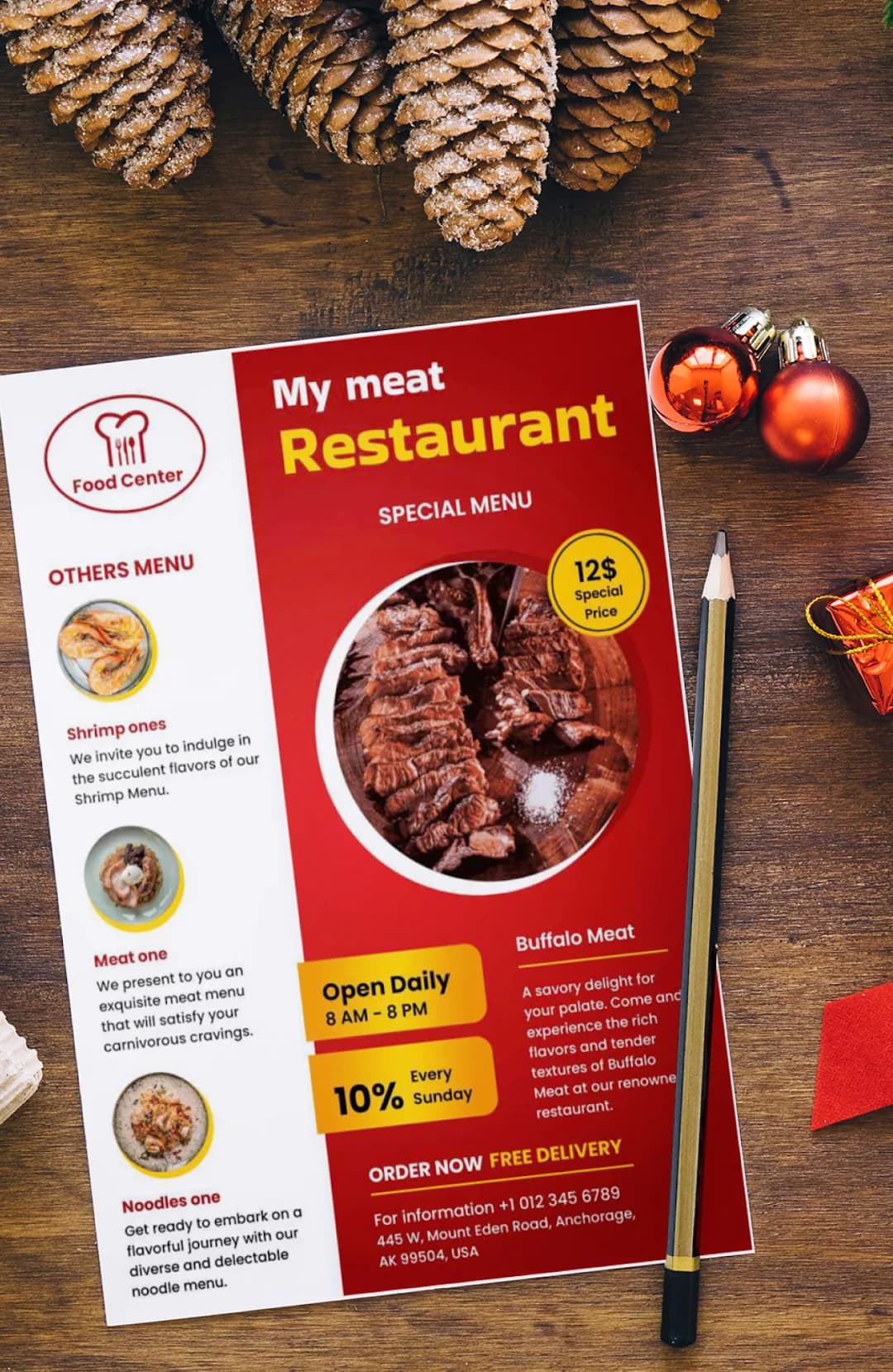 Flyer Maker مهكر — لقطة شاشة 2