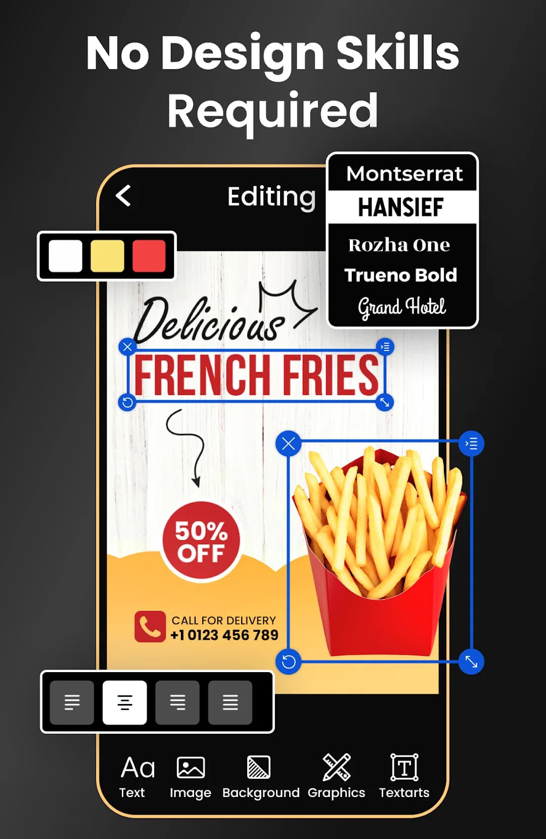 Flyer Maker مهكر — لقطة شاشة 3