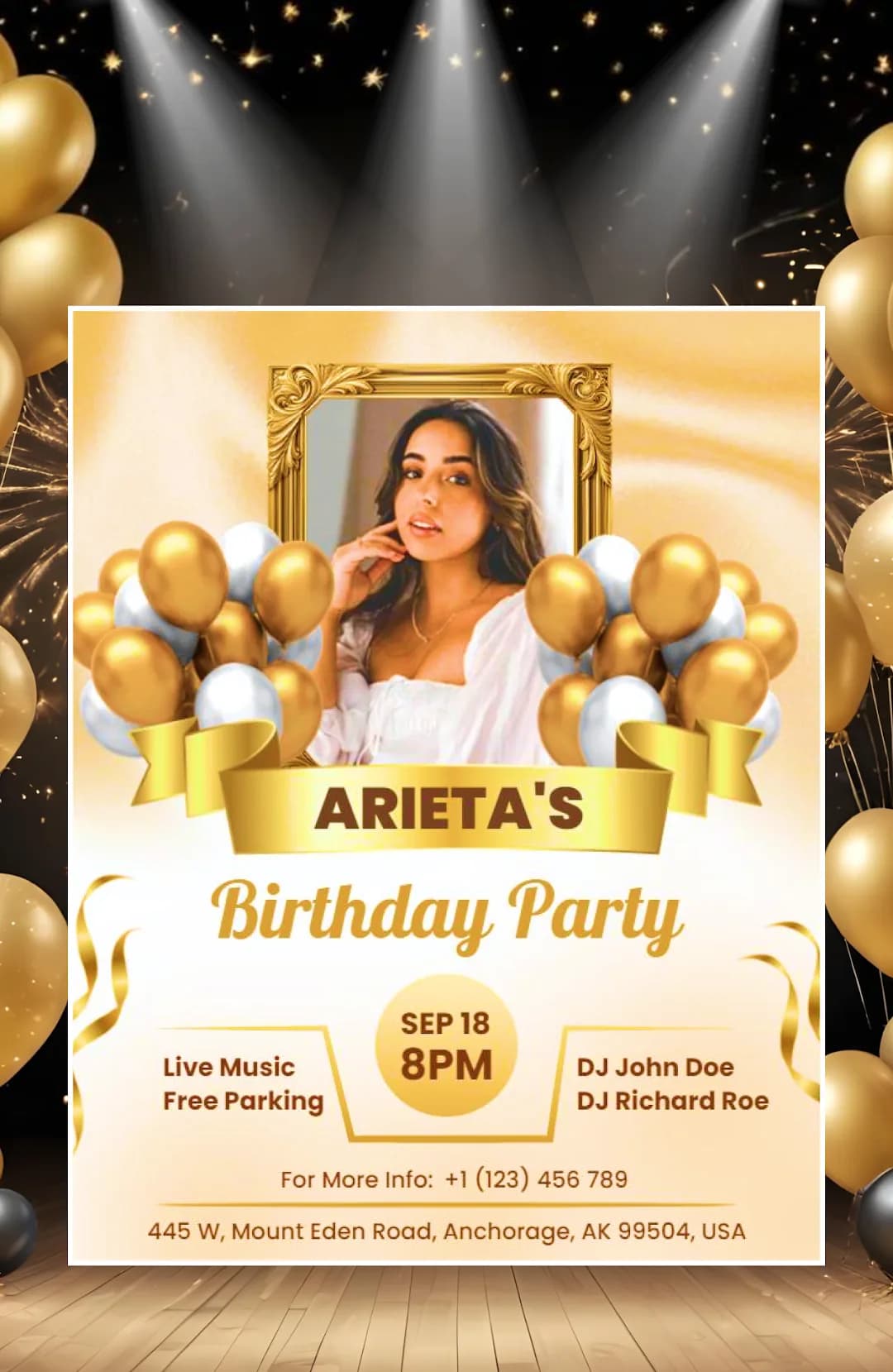 Flyer Maker مهكر — لقطة شاشة 5