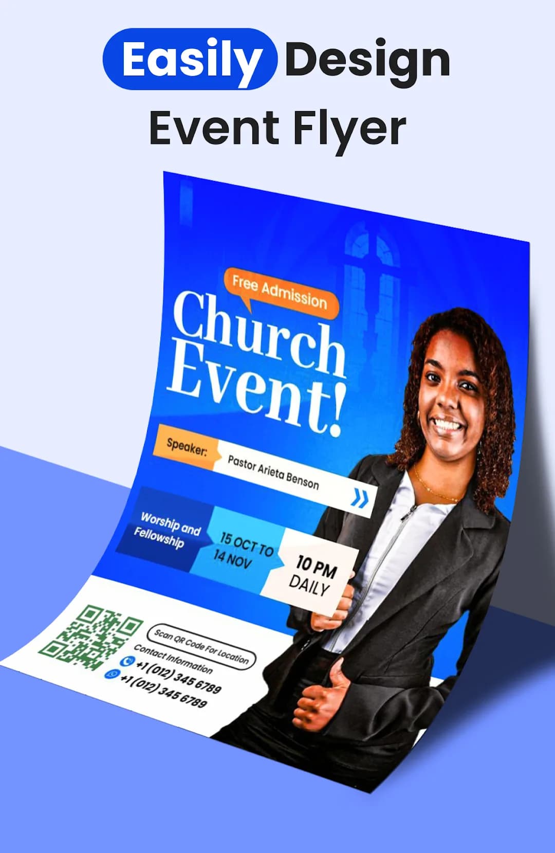 Flyer Maker مهكر — لقطة شاشة 7