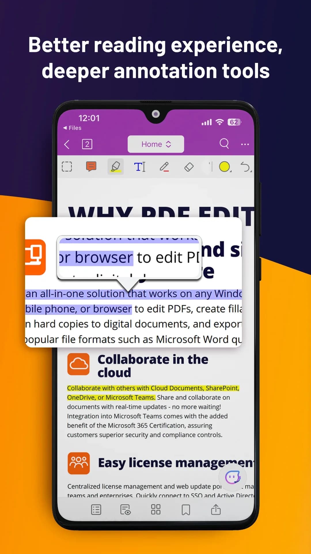 Foxit PDF Editor Premium مهكر — لقطة شاشة 3