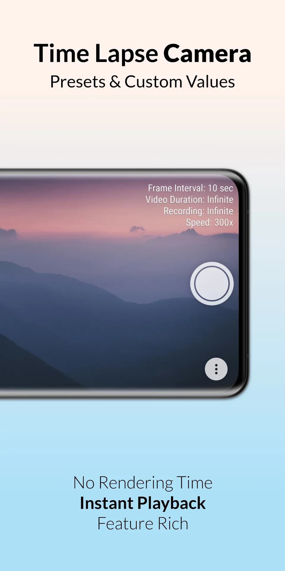Framelapse مهكر — لقطة شاشة 2