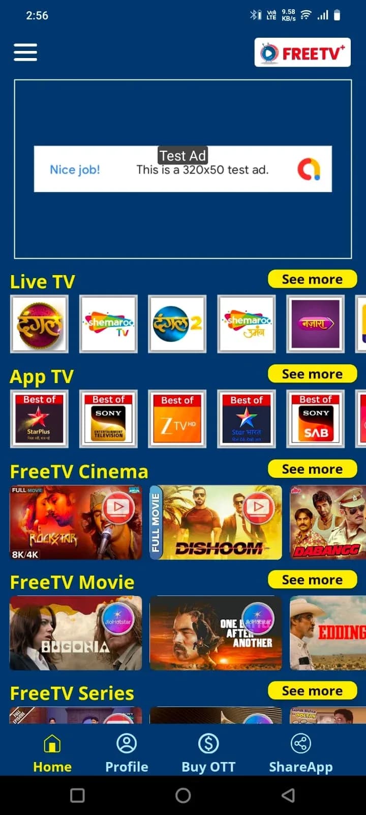 Free Tv Plus مهكر — لقطة شاشة 5