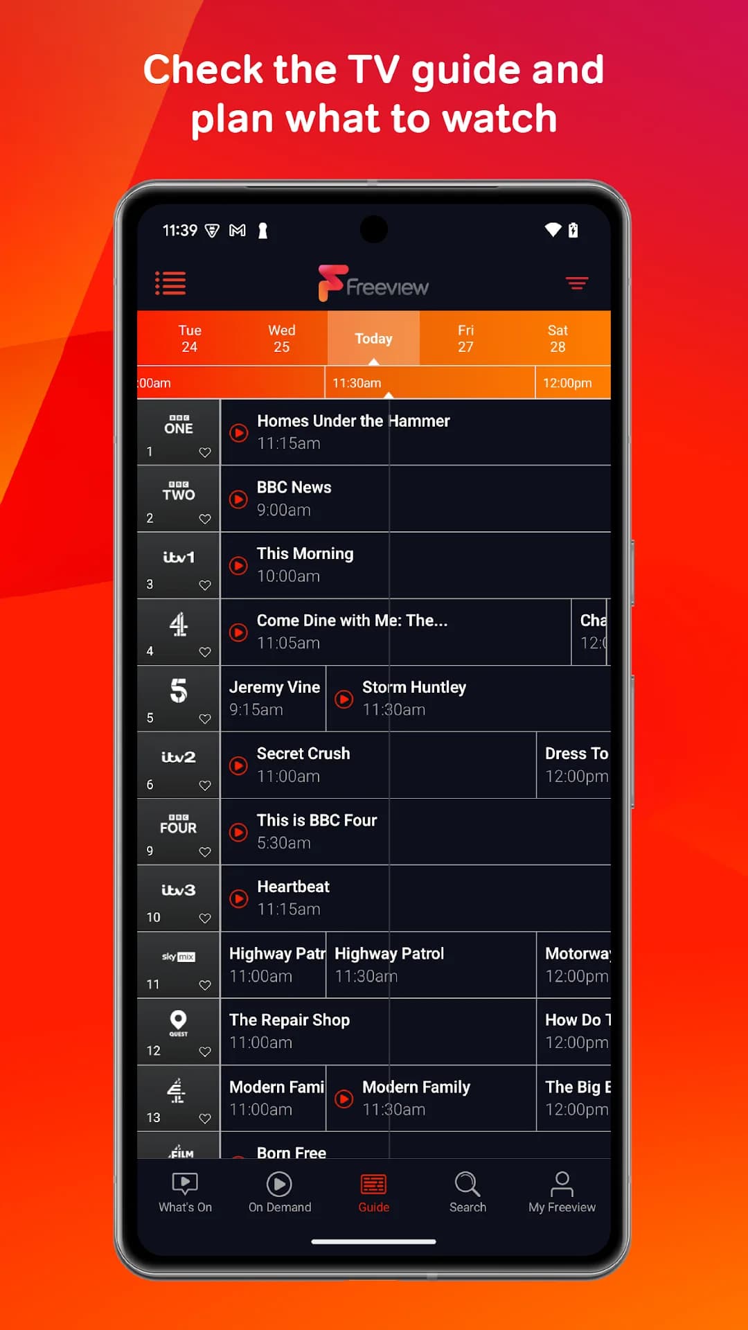Freeview مهكر — لقطة شاشة 3