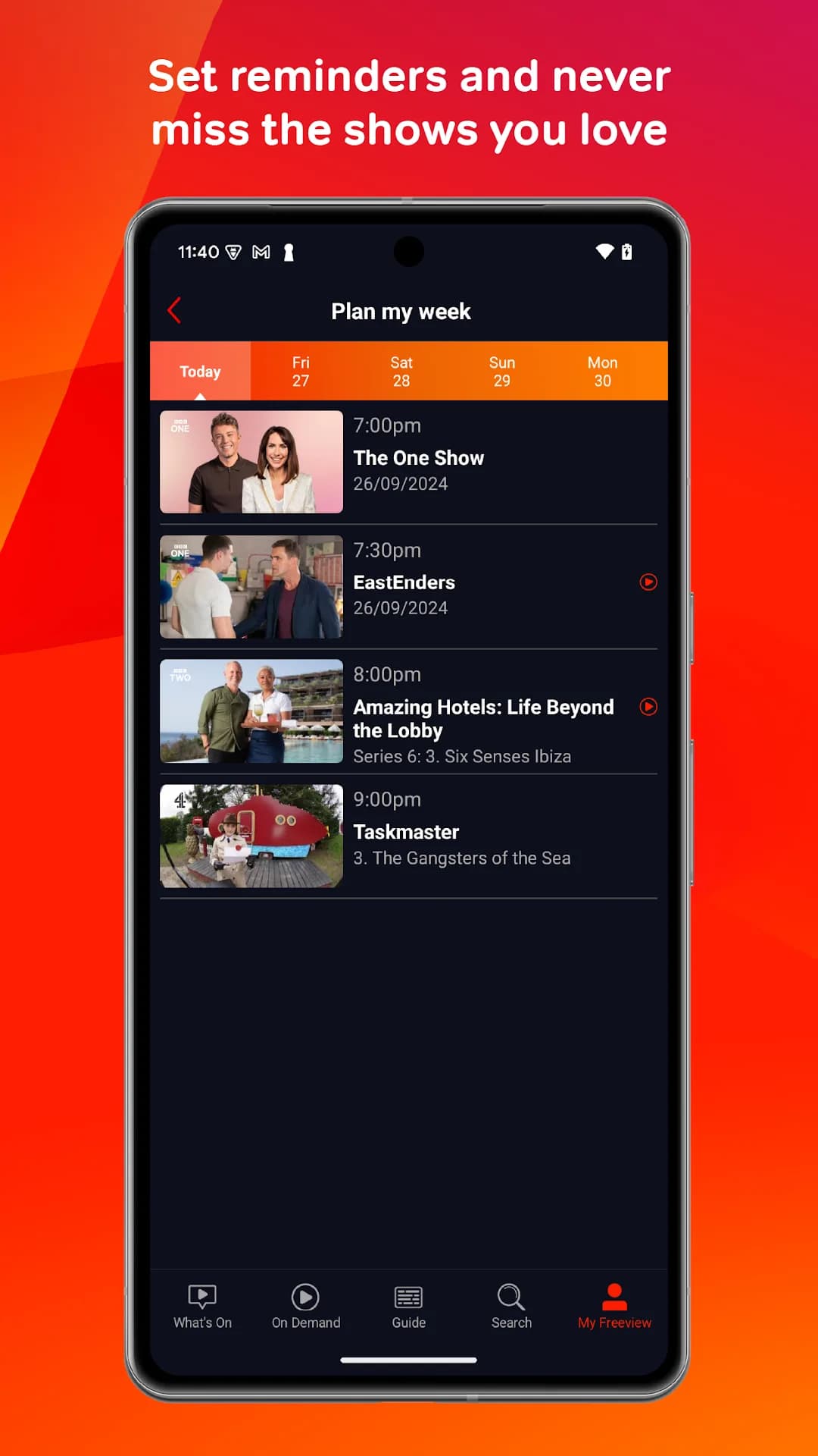 Freeview مهكر — لقطة شاشة 4