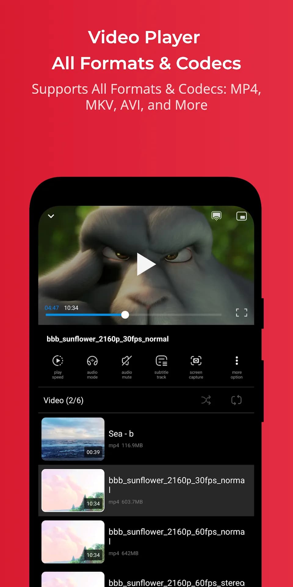 FX Player مهكر — لقطة شاشة 2