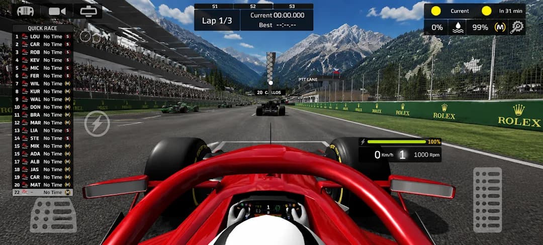 Fx Racer مهكرة — لقطة شاشة 1