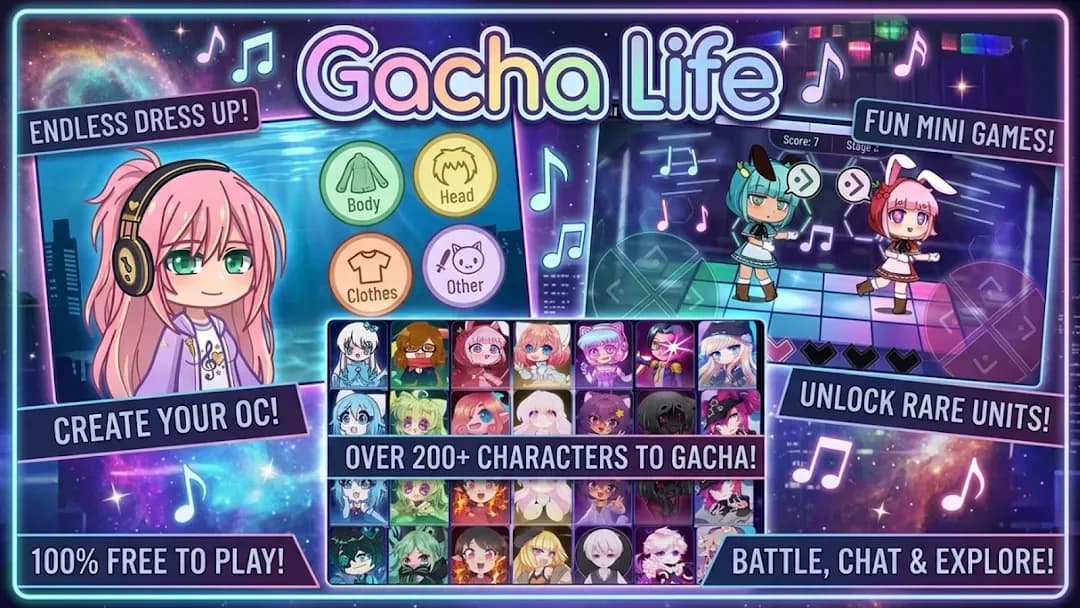 Gacha Nebula مهكرة — لقطة شاشة 2