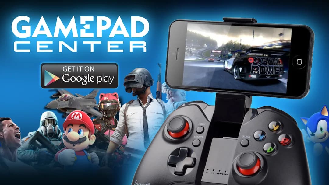 Gamepad Center مهكر — لقطة شاشة 1