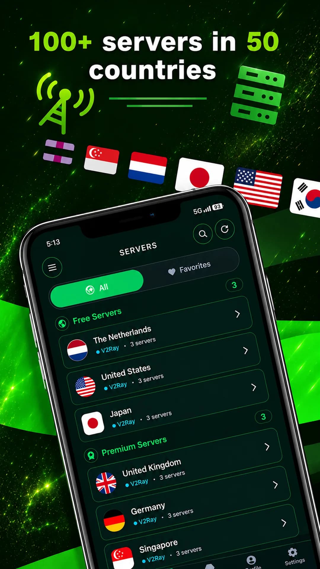 Gamers Vpn مهكر — لقطة شاشة 4