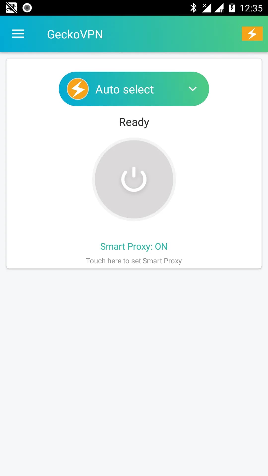 GeckoVpn مهكر — لقطة شاشة 2