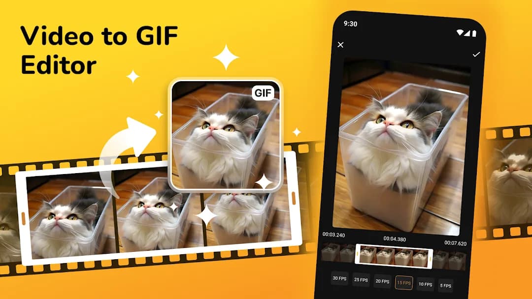GIF Maker مهكر — لقطة شاشة 1