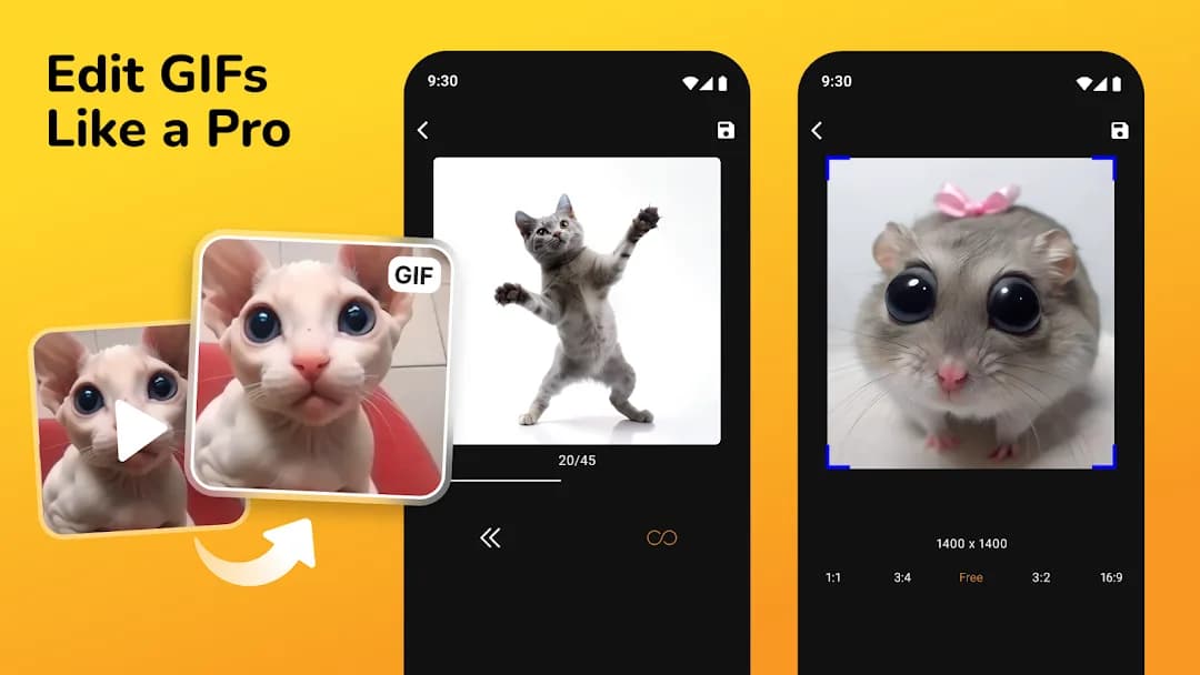 GIF Maker مهكر — لقطة شاشة 2